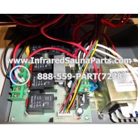 COMPLETE CONTROL POWER BOX 110V / 120V - COMPLETE CONTROL POWER BOX 110V / 120V FOR  INFRARED SAUNA UNIVERSAL 10