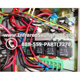COMPLETE CONTROL POWER BOX 110V / 120V - COMPLETE CONTROL POWER BOX 110V / 120V FOR  INFRARED SAUNA UNIVERSAL 11