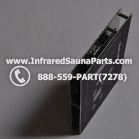 CIRCUIT BOARDS WITH  FACE PLATES - CIRCUIT BOARD WITH FACE PLATE PRECISION THERAPY   INFRARED SAUNA  AUTO ON OFF SWITCH DUAL SIDE 7