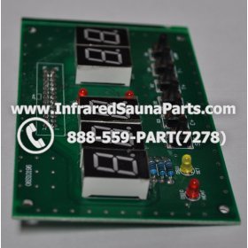 CIRCUIT BOARDS / TOUCH PADS - CIRCUIT BOARD  TOUCHPAD ZENAWAKENING INFRARED SAUNA 06S10196 3