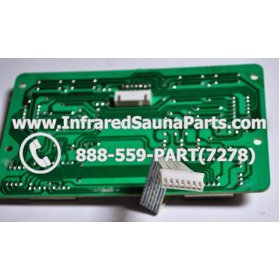 CIRCUIT BOARDS / TOUCH PADS - CIRCUIT BOARD  TOUCHPAD SAUNAGEN INFRARED SAUNA  NYSN-DBF V6.0 WITH WIRE 5
