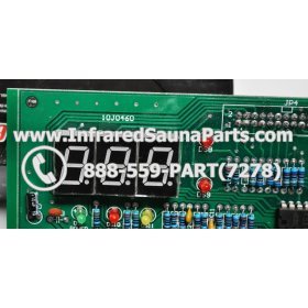 CIRCUIT BOARDS WITH  FACE PLATES - CIRCUIT BOARD WITH FACE PLATE HYDRA  INFRARED SAUNA 10J0460 4