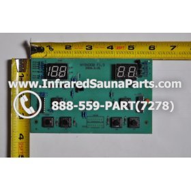 CIRCUIT BOARDS / TOUCH PADS - CIRCUIT BOARD  TOUCHPAD ZENAWAKENING INFRARED SAUNA NYSN3DB F1.3 2