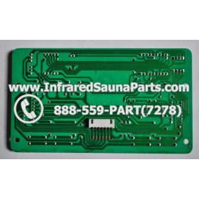 CIRCUIT BOARDS / TOUCH PADS - CIRCUIT BOARD  TOUCHPAD SAUNAGEN INFRARED SAUNA NYSN-DBF V6.0 4