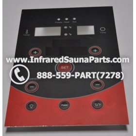 FACE PLATES - FACEPLATE FOR CIRCUIT BOARD  ZENAWAKENING  INFRARED SAUNA  06S084 3