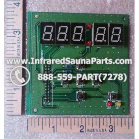 CIRCUIT BOARDS / TOUCH PADS - CIRCUIT BOARD  TOUCHPAD ZENAWAKENING INFRARED SAUNA 06S064 4