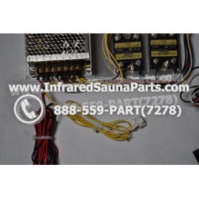 COMPLETE CONTROL POWER BOX 110V / 120V - COMPLETE CONTROL POWER BOX 110V / 120V LONGEVITY INFRARED SAUNA STYLE 2 4