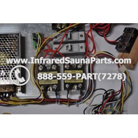 COMPLETE CONTROL POWER BOX 220V / 240V - COMPLETE CONTROL POWER BOX  220V / 240V SUNTECH INFRARED SAUNA STYLE 2 6