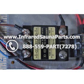 COMPLETE CONTROL POWER BOX 220V / 240V - COMPLETE CONTROL POWER BOX  220V / 240V SUNTECH INFRARED SAUNA STYLE 1 8