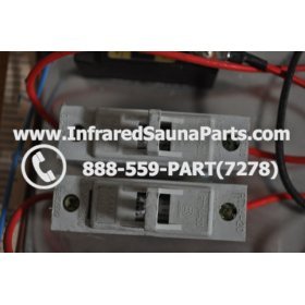 COMPLETE CONTROL POWER BOX 220V / 240V - COMPLETE CONTROL POWER BOX  220V / 240V SUNTECH INFRARED SAUNA STYLE 1 10
