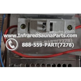 COMPLETE CONTROL POWER BOX 220V / 240V - COMPLETE CONTROL POWER BOX 220V / 240V VIDAL INFRARED SAUNA STYLE 1 11