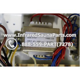 COMPLETE CONTROL POWER BOX 220V / 240V - COMPLETE CONTROL POWER BOX  ROYAL INFRARED SAUNA 220V / 240V 6