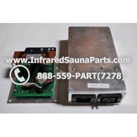 COMPLETE CONTROL POWER BOX 220V / 240V - COMPLETE CONTROL POWER BOX 220V / 240V WITH 7 CIRCUIT BOARD PINS  6 FEMALE PLUGS SAUNA KING INFRARED SAUNA 5