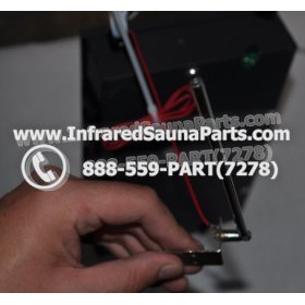 COMPLETE CONTROL POWER BOX 220V / 240V - COMPLETE CONTROL POWER BOX 220V / 240V WITH 7 CIRCUIT BOARD PINS  6 FEMALE PLUGS SUPPLY WORLD INFRARED SAUNA 8