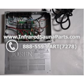 COMPLETE CONTROL POWER BOX 220V / 240V - COMPLETE CONTROL POWER BOX 220V / 240V GAIA INFRARED SAUNA STYLE 3 15