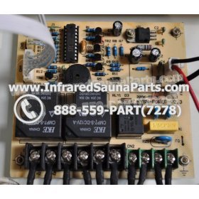 COMPLETE CONTROL POWER BOX 220V / 240V - COMPLETE CONTROL POWER BOX 220V / 240V SUNMATE INFRARED SAUNA STYLE 1 7