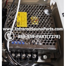 COMPLETE CONTROL POWER BOX 220V / 240V - COMPLETE CONTROL POWER BOX 220V / 240V JOSEN INFRARED SAUNA STYLE 1 8