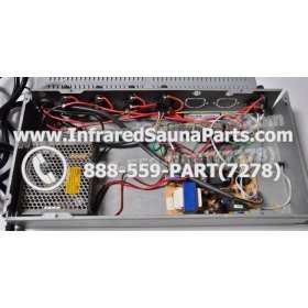 COMPLETE CONTROL POWER BOX 220V / 240V - COMPLETE CONTROL POWER BOX 220V / 240V LONGEVITY INFRARED SAUNA STYLE 2 9