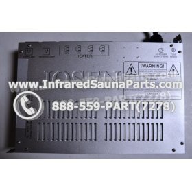 COMPLETE CONTROL POWER BOX 220V / 240V - COMPLETE CONTROL POWER BOX 220V / 240V WASAUNA INFRARED SAUNA STYLE 3 3