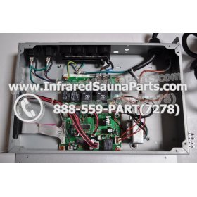 COMPLETE CONTROL POWER BOX 220V / 240V - COMPLETE CONTROL POWER BOX 220V / 240V PRECISION THERAPY  INFRARED SAUNA STYLE 3 8