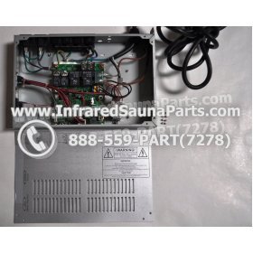 COMPLETE CONTROL POWER BOX 220V / 240V - COMPLETE CONTROL POWER BOX 220V / 240V PRECISION THERAPY  INFRARED SAUNA STYLE 3 15