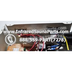 COMPLETE CONTROL POWER BOX 220V / 240V - COMPLETE CONTROL POWER BOX 220V / 240V LONGEVITY  INFRARED SAUNA STYLE 4 15