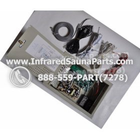 COMPLETE CONTROL POWER BOX WITH CONTROL PANEL - COMPLETE CONTROL POWER BOX 110V / 120V 2400 WATTS WITH COMPLETE WIRING HARNESS WITH ONE CONTROL PANEL 11