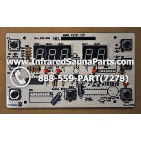 CIRCUIT BOARDS WITH  FACE PLATES - CIRCUIT BOARD WITH FACE PLATE PORTA SAUNAS 6