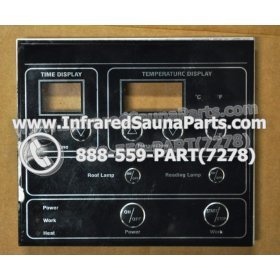 FACE PLATES - FACEPLATE FOR CIRCUIT BOARD SRZHX001 GAIA 9 BUTTONS 1