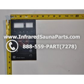 CIRCUIT BOARDS WITH  FACE PLATES - CIRCUIT BOARD WITH FACE PLATE LUX INFRARED SAUNA 06S065 3