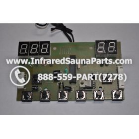 CIRCUIT BOARDS / TOUCH PADS - CIRCUIT BOARD  TOUCHPAD SAUNAS TODAY INFRARED SAUNA C15 9012 WITH THERMOSTAT WIRE 1