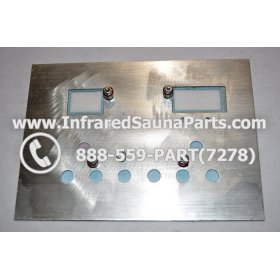FACE PLATES - FACEPLATE FOR CIRCUIT BOARD SAUNABOB INFRARED SAUNA C15 9012 5