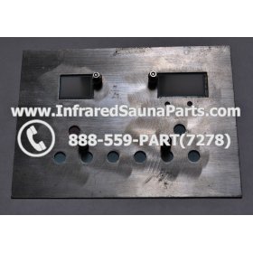 FACE PLATES - FACEPLATE FOR CIRCUIT BOARD SAUNAS TODAY INFRARED SAUNA C15 9012 5