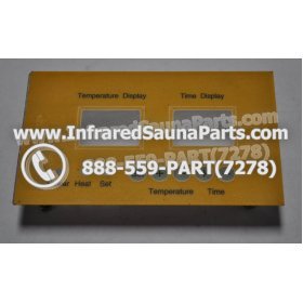FACE PLATES - FACEPLATE FOR CIRCUIT BOARD PRECISION THERAPY INFRARED SAUNA 06S10196 2