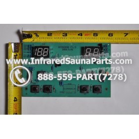 CIRCUIT BOARDS / TOUCH PADS - CIRCUIT BOARD  TOUCHPAD WATERSTAR INFRARED SAUNA NYSN3DB F1.3 2