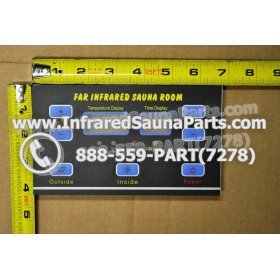 CIRCUIT BOARDS WITH  FACE PLATES - CIRCUIT BOARD WITH FACE PLATE LE REVE INFRARED SAUNA H 41196 WITH THERMOSTAT 7