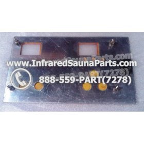 FACE PLATES - FACEPLATE FOR CIRCUIT BOARD PRECISION THERAPY INFRARED SAUNA 06S10195 2