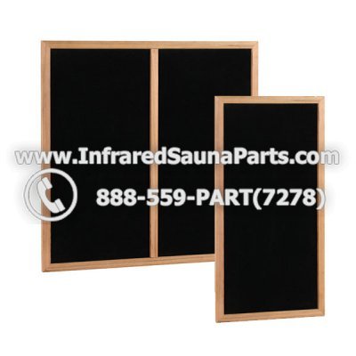 Infrared sauna carbon heaters - Carbon Heating Panels by Sawo 1