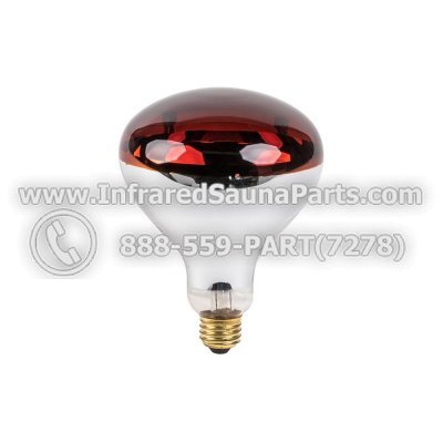 Near infrared heating bulb - Infrared light bulbs 1